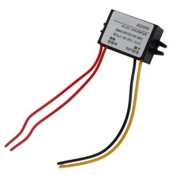 Imagem de RiToEasysports Conversor Ac 10-28v para Dc 12v, Módulo de Fonte de Alimentação à Prova d'água Ip67 Com Proteção contra Sobretensão para Monitor de Tela de Carro e Ventilador de Câmera (#04)