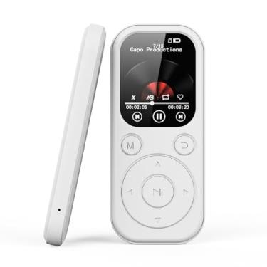 Imagem de Dpofirs MP3 Player de 8GB Com BT 5.4, 12 Horas de Reprodução, Tela de 2,01 Polegadas, Tamanho de Bolso, Operação Simples, para Reuniões, Entrevistas, MP4 Player (16 GB)