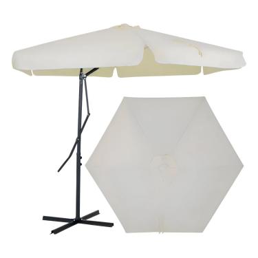 Imagem de Guarda-sol suspenso ERB Máquinas – 3m x 3m x 2,55m (Cores disponíveis) (Bege)