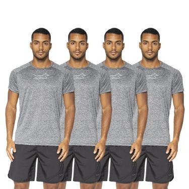 Imagem de Kit 4 Camisetas Dry Alpha Co Masculina-Masculino