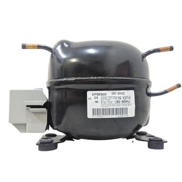 Imagem de Motor Compressor 1/8 Emy45Hsc Embraco Gás R134 127V