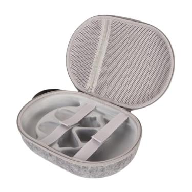 Imagem de Akozon Estojo de Transporte Rígido VR Estojo de Armazenamento Portátil de Grande Capacidade EVA para Acessórios de Fone de Ouvido VR, Bolsa Protetora de Viagem Com Proteção Aprimorada e Design