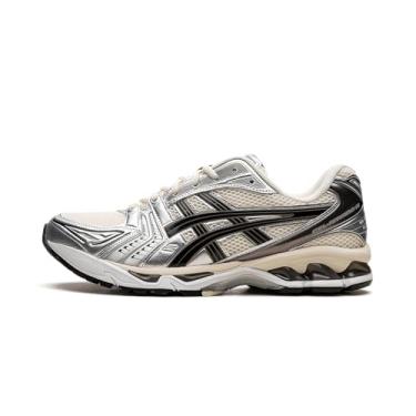 Imagem de ASICS Tênis esportivo feminino Gel-Kayano 14, Preto creme, 36