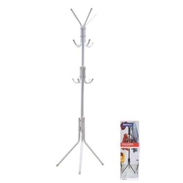 Imagem de Cabideiro Mancebo 8 Ganchos De Chão Branco Fratelli