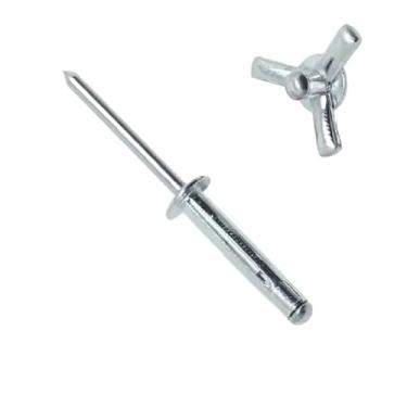 Imagem de Acessórios de rebite versáteis rebites cegos rebites de alumínio à prova d'água rebites de extremidade fechada vários tamanhos e kits ideais para consertos de automóveis e móveis DIY e fixadores de