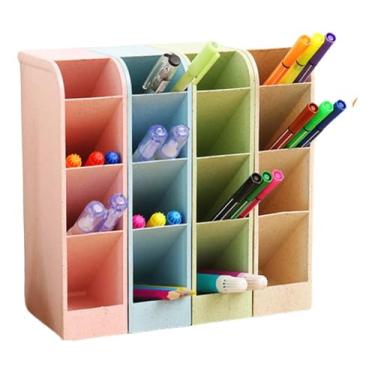 Imagem de Organizador Multiuso Retangular, Plástico Acrílico Transparente, 23x8x7cm, Armazenamento de Cosméticos, 1 Compartimento