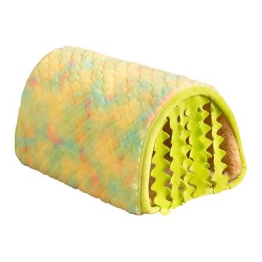 Imagem de Cama de Chinchila, Cama de Pelúcia em Forma de Casa de Animais Pequenos, Ninho de Pelúcia para Animais de Estimação, Porquinho-da-índia Anão, Furão, Gerbo, Hamster, Ouriço, Chinchila e