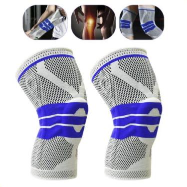 Imagem de Joelheira de Compressão Esportiva com Anel Patelar em Gel 1Pç C2249 - 