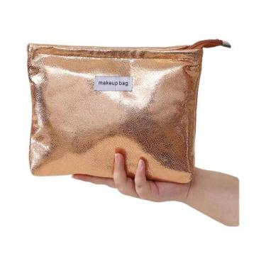 Imagem de Bolsa De Maquiagem Feminina Com Lantejoulas Brilhantes, Clutch Portáti