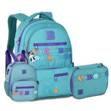 Imagem de Mochila Lancheira e Estojo Box Kit Rebecca Bonbon Completo-Feminino