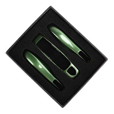Imagem de Capa protetora de porta-chaves para Panamera Cayman 911 718, capa ABS para chave de carro, fácil instalação