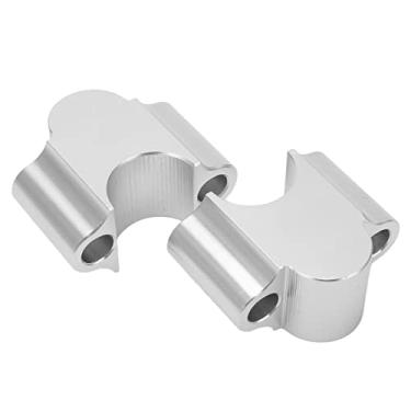 Imagem de Braçadeira de elevação de guidão com altura de elevação de 30 mm, ajuste universal 7/20.3 cm 22 mm para motos de sujeira ATVs com arruelas de parafusos para Suzuki RM Honda TRX Yamaha WR Series