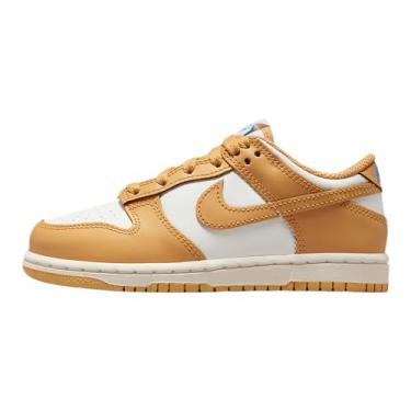 Imagem de Nike Tênis infantil Dunk Low (FB9108-700, favo de mel/vela/azul universitário/favo de mel), Favo de mel/vela/azul universitário/favo de mel, 13 Little Kid
