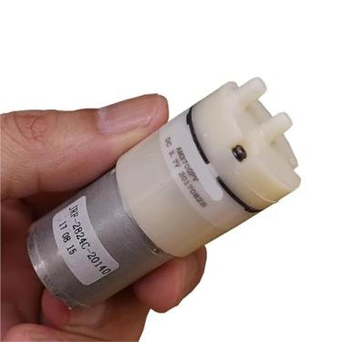 Imagem de 1 mini bomba de vácuo de diafragma de motor pequeno 370 AM370GPV 3V 3,7V bomba de oxigênio de ar bomba de sucção de pressão negativa DIY monitor de mama