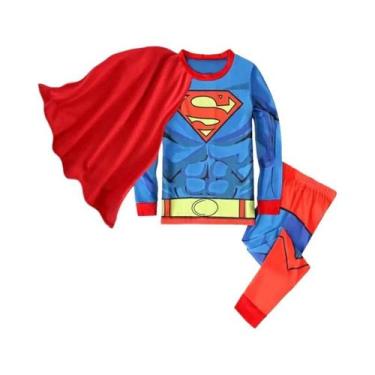 Imagem de Conjunto De Pijama Do Homem-Aranha Para Meninos E Meninas Fantasia De 