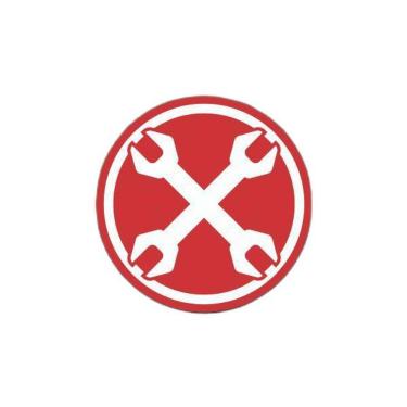 Imagem de Placa Decorativa De Carro Para Oficina - Chave Inglesa 36X36