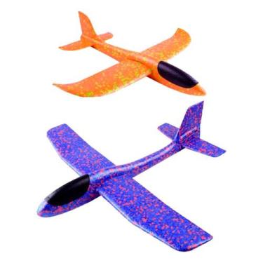 Imagem de Avião roys - aviao arremesso manual, Laranja