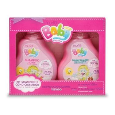 Imagem de Kit Presente Para Bebe Shampoo e Condicionador 100ml - Muriel Baby, Ro