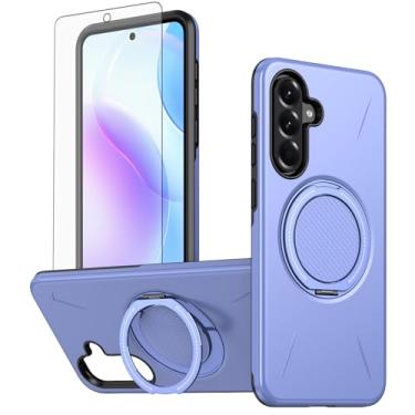 Imagem de Asuwish Capa de telefone compatível com A36 5G KP US roxa