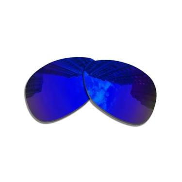 Imagem de Lentes de substituição para óculos de sol Oakley Crosshair 2012 OO4060/polarizadas de 1,5 mm/fácil de instalar (azul escuro)