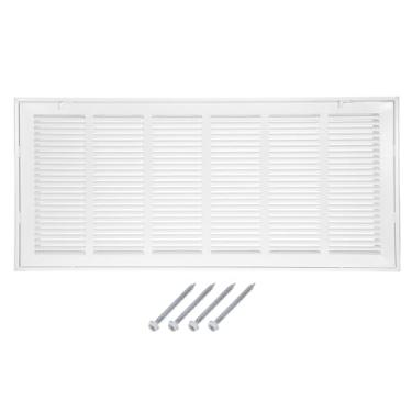 Imagem de PATIKIL 76.2 cm x 30.5 cm Tampa de ventilação de abertura de duto, grade de suprimento de ar registro de retorno grade de filtro de ar face removível/porta para piso de parede de teto doméstico