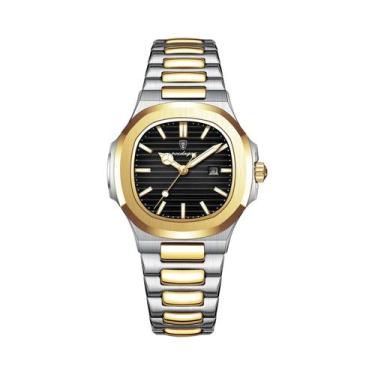 Imagem de Relógio De Pulso Feminino À Prova D'Água Com Data Luminosa POEDAGAR Em