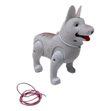 Imagem de Lobinho Cachorro Late Anda Acende Luz Cachorrinho - Romã Atacado, Bran