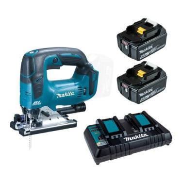 Imagem de Serra Tico Tico 18V BL DJV182Z C/ 2 Baterias 5Ah Makita 110V, 110V