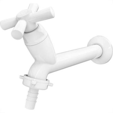 Imagem de Torneira Abs Tanque Tigre Cross 10Cm Branca, Branco