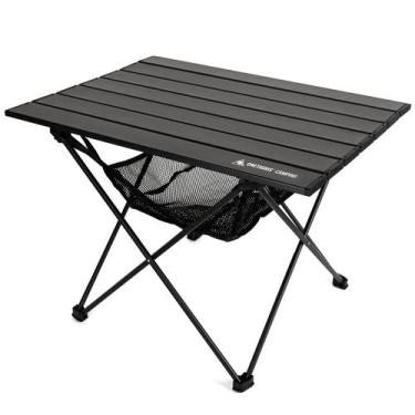 Imagem de Mesa de acampamento ONETIGRIS em alumínio dobrável 40x56x40cm 1,4kg
