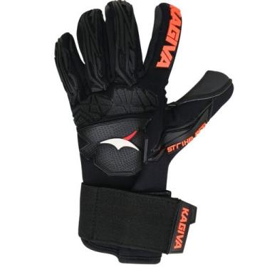 Imagem de Luva de goleiro kagiva strike pro, Preto, 11