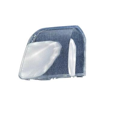 Imagem de Tampa da lente do farol compatível com GMC YUKON 2007-2013 Tampas de luz de cabeça automática Tampa do farol do carro Transparente Abajur Lâmpada Glear Lens Case Máscara(Left)