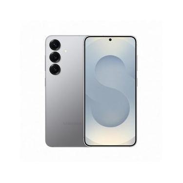 Imagem de Smartphone Samsung Galaxy S25 5G Prata 256GB, Tela de 6.2", 12GB RAM, AI Inteligência Artificial, IP68, Processador Snapdragon 8 Elite e Câmera Tripla