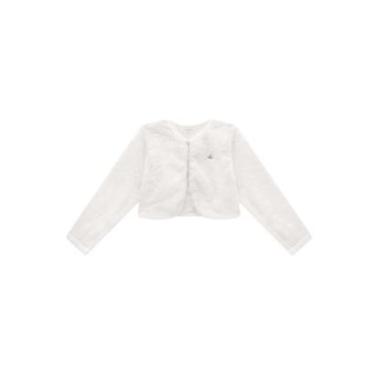 Imagem de Casaco Infantil Menina Carneirinho Off White Nina Go-Feminino
