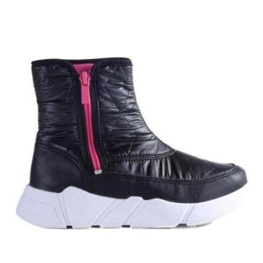 Imagem de Bota infantil Dakota Pink Cats Menina  V4291 Preto-Feminino