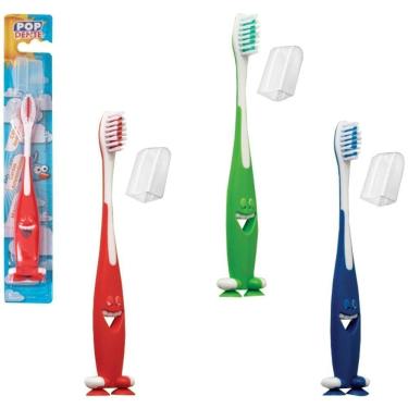 Imagem de Escova Dental Infantil Macia Protetor Cerda Colors Pop Dente