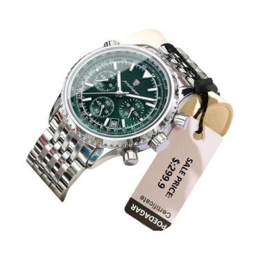 Imagem de Relógio De Pulso Masculino À Prova d'Água Com Data Luminosa E Cronógra