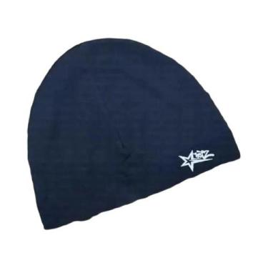 Imagem de Gorro De Nylon Tricotado Com Estampa De Estrela, Alta Elasticidade, Qu