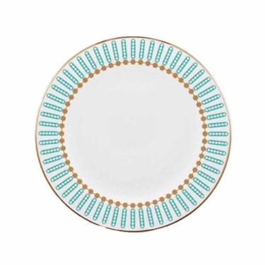 Imagem de Jogo 6 Pratos Rasos Eclat Natal Strauss - Oxford  Porcelas S/A - Strau