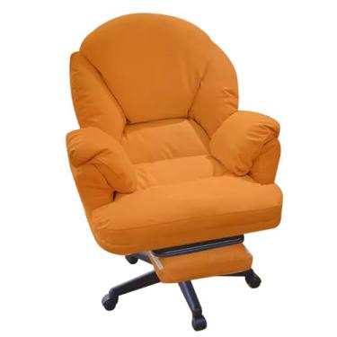 Imagem de Cadeira ergonômica giratória para jogos – Cadeira de mesa confortável e levantável para videogames, estudo, escritório, quarto e varanda