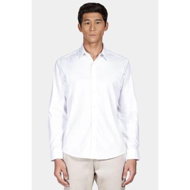 Imagem de Camisa Aramis Manga Longa Regular Algodão Egípcio Branco-Masculino