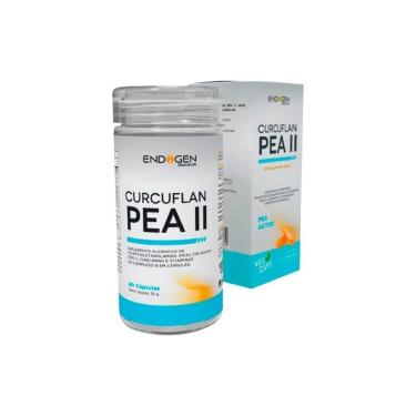 Imagem de Curcuflan Pea 2 400mg Pea Curcumina Colágeno Tipo 2 60 Vegan Caps-Unissex