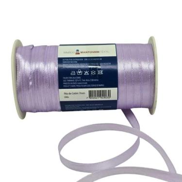 Imagem de Fita De Cetim 7mm - Nº01 C/100 Metros Cor:Lilás - IMT, Lilás