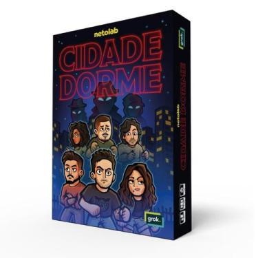 Imagem de Jogo de Cartas Cidade Dorme Netolab Grok