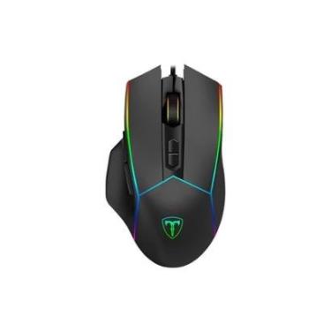 Imagem de Mouse Gamer T-Dagger Camaro, RGB, Ergonômico, 8000DPI, 1000Hz, USB 2.0, Preto - T-TGM306 V2-Unissex