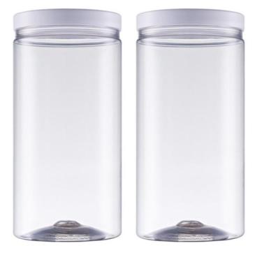 Imagem de Potes Plástico Organizador Bandeirante Mantimento 2000ml 2un