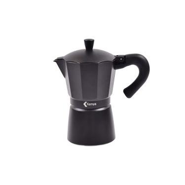 Imagem de Cafeteira Italiana Indução 3 Xícaras 150ml Kenya Preta