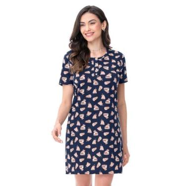 Imagem de Camisola Manga Curta em Algodão Estampa Capivara - Zee Rucci, M