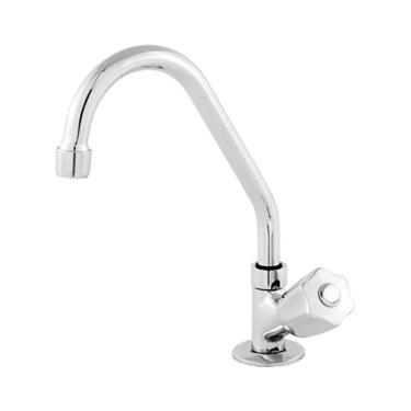 Imagem de Torneira De Mesa Cozinha Bica Móvel Ved. - Mvs 1/4 De Volta