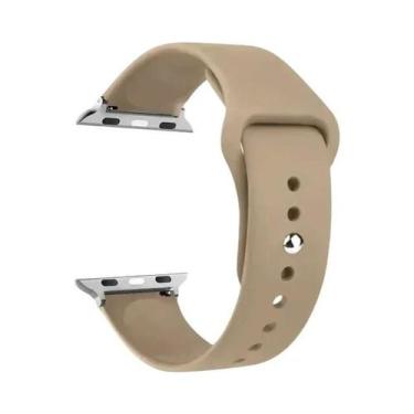 Imagem de Pulseira De Silicone Para Apple Watch Série 7 6 5 4 3 SE 8 Ultra 38mm 